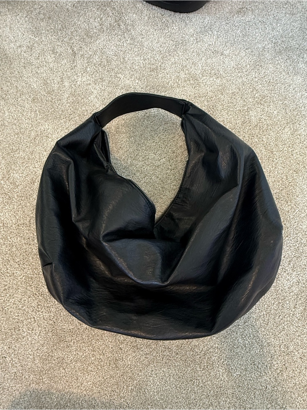 Amazon Black Slouchy Hobo Shoulder Bag